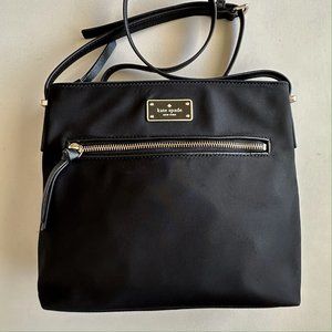 Kate Spade Nylon Crossbody Bag Black
